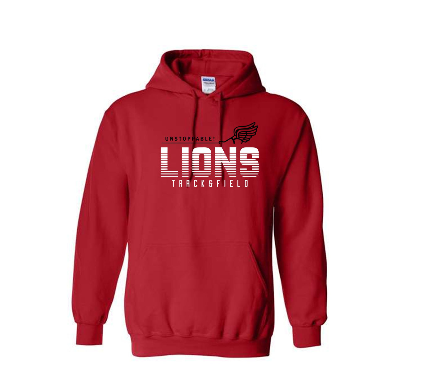 Rivermont Track and Field on Red - Pick your shirt style