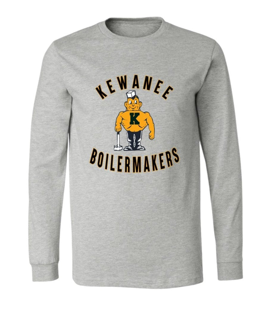 Kewanee Boilermakers - Heather Grey