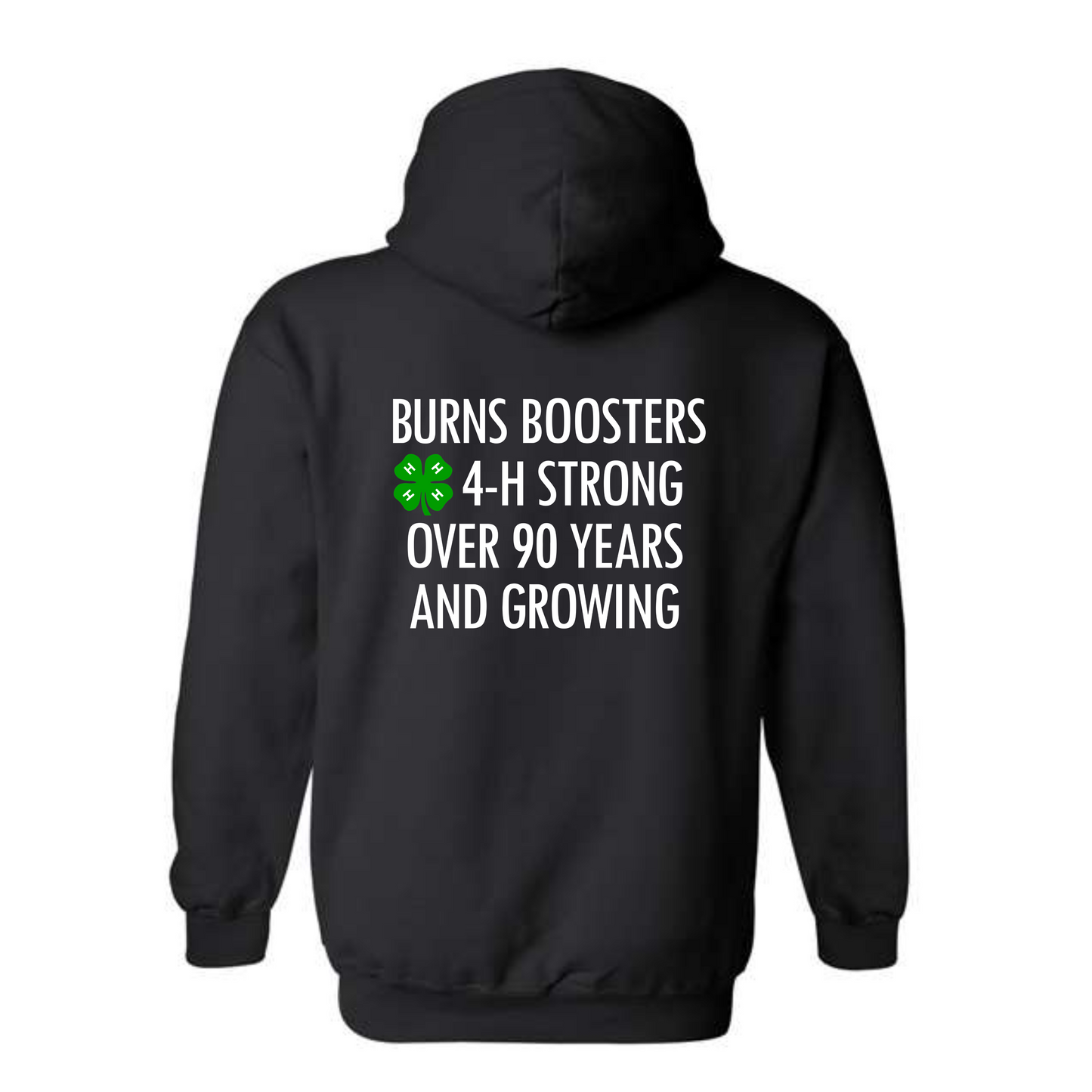 Burns Boosters 4-H - Front and Back design