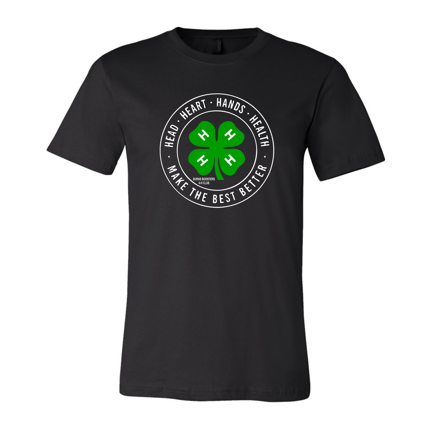 Burns Boosters 4-H - Front and Back design