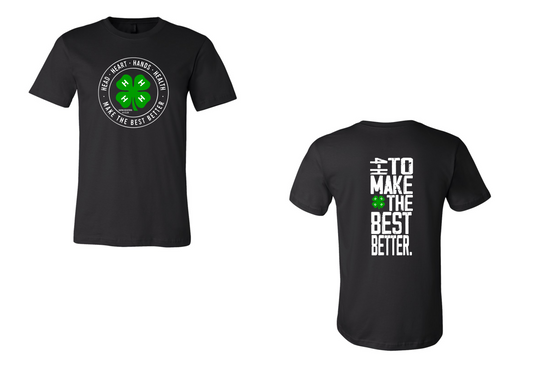 Burns Boosters 4-H - Front and Back design