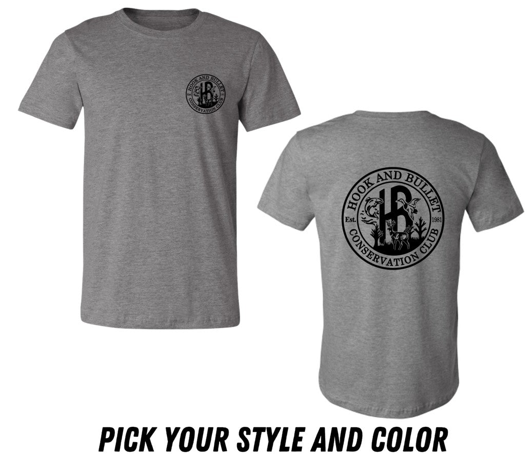 Hook and Bullet - Tshirt Options