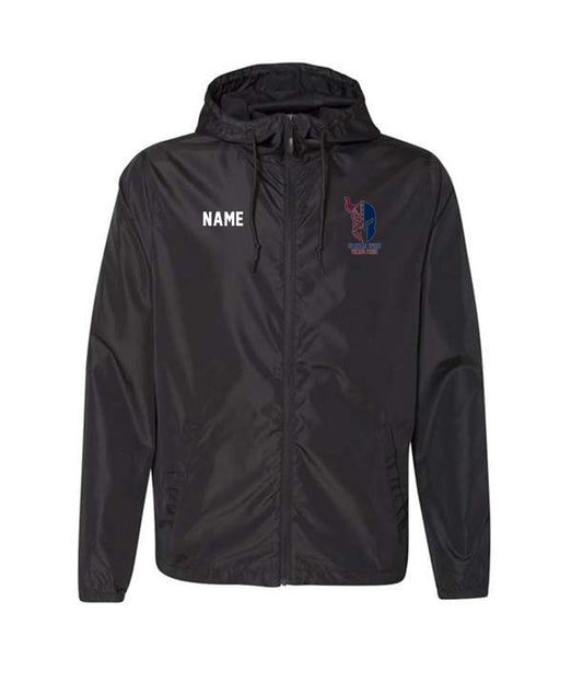 Cambridge - Independent Trading Co. - Adult Lightweight Windbreaker Full-Zip Jacket