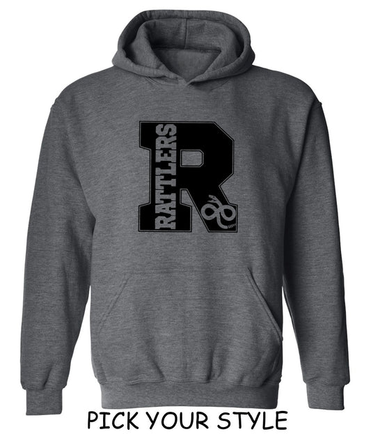 Backroad Bat Rattlers - Dark Heather Grey