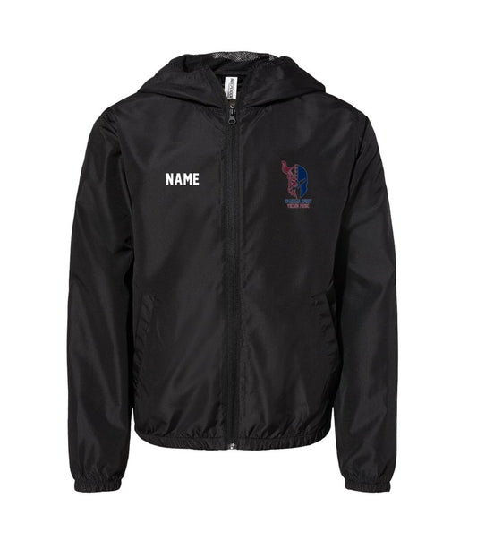 Cambridge  Jacket - Independent Trading Co. - Youth Lightweight Windbreaker Full-Zip Jacket