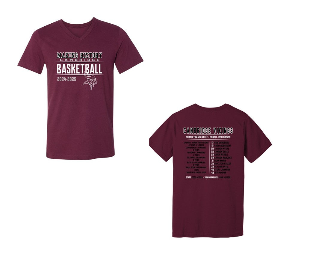 Cambridge Jr. High Boys - Maroon