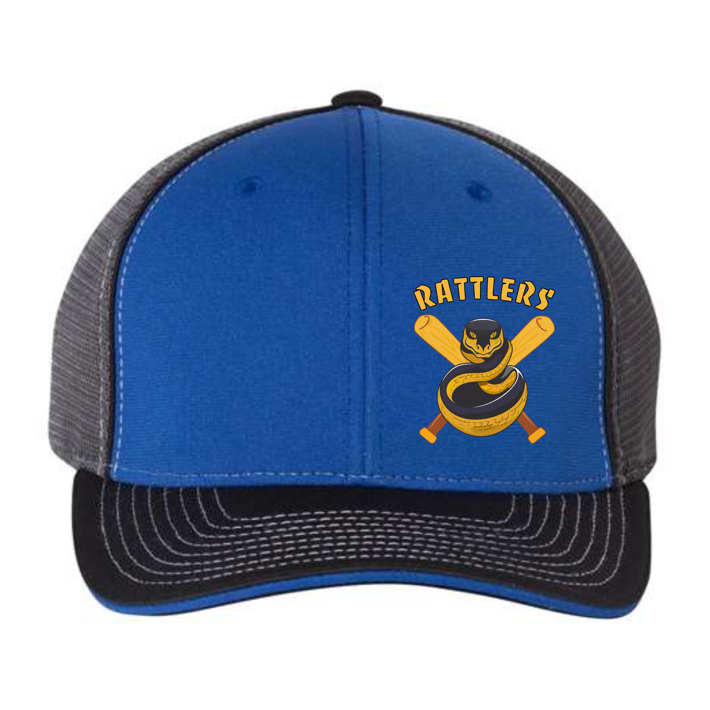 Backroad Bat Rattlers - Richardson 172 Pulse Sportmesh R-Flex Cap S/M and L/XL