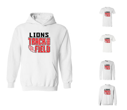 Rivermont Track and Field on White - Pick your shirt style