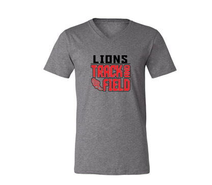 Rivermont Track and Field on Dark Heather Gray - Pick your shirt style