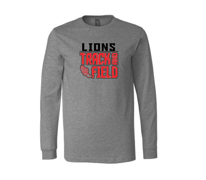 Rivermont Track and Field on Dark Heather Gray - Pick your shirt style