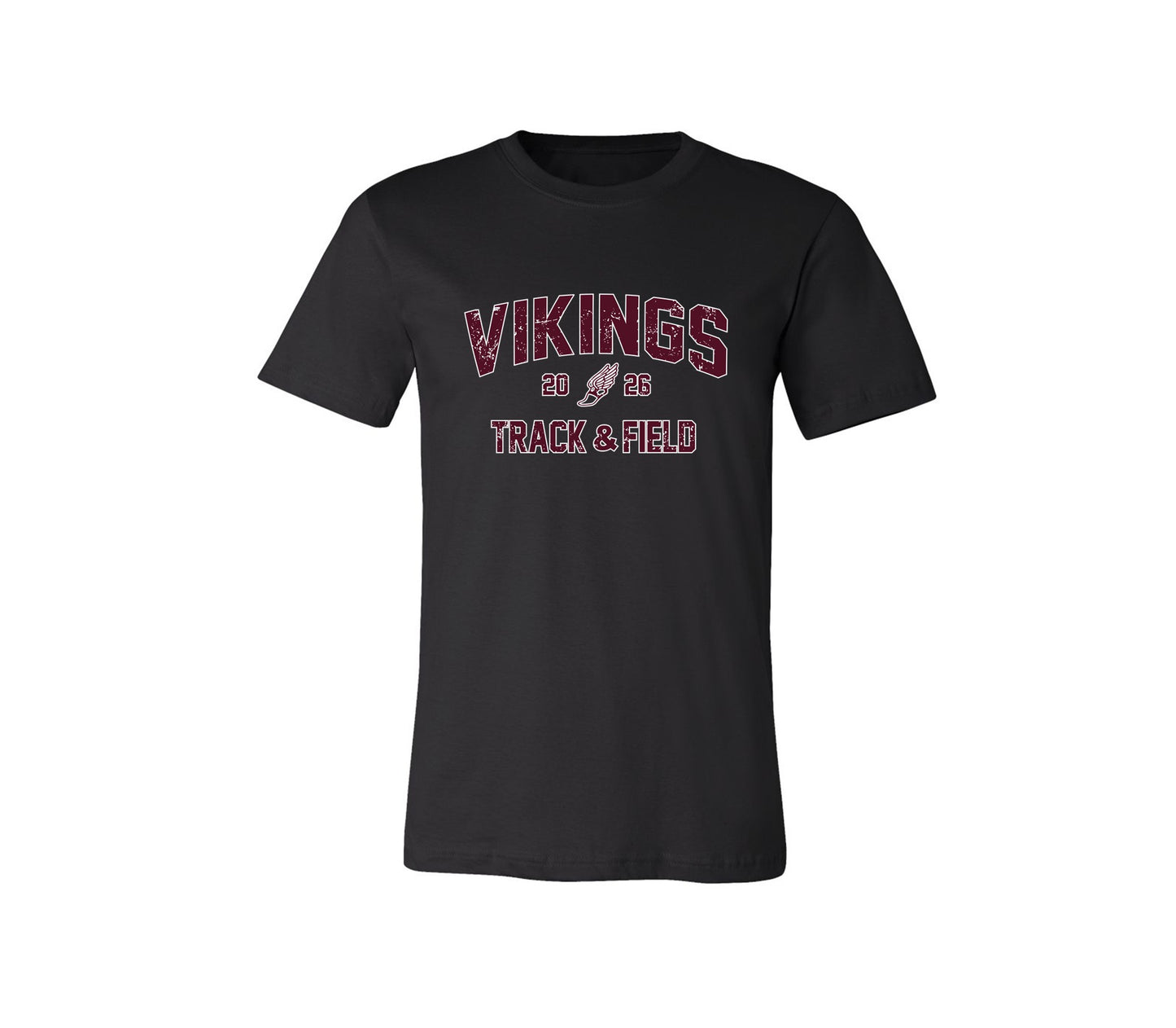 Cambridge Track and Field on Black - Pick your shirt style