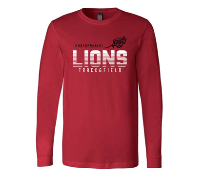 Rivermont Track and Field on Red - Pick your shirt style
