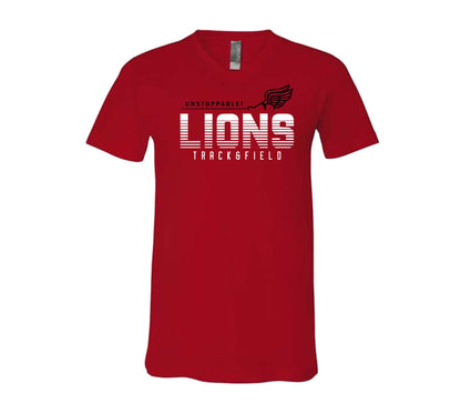 Rivermont Track and Field on Red - Pick your shirt style