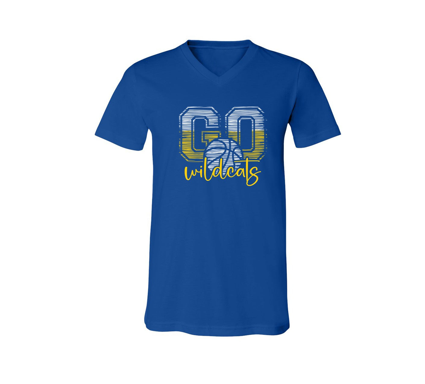 Go Wildcats  - on Blue