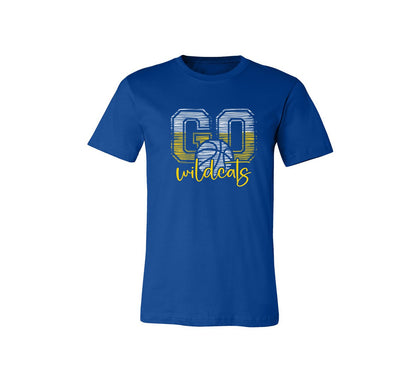 Go Wildcats  - on Blue