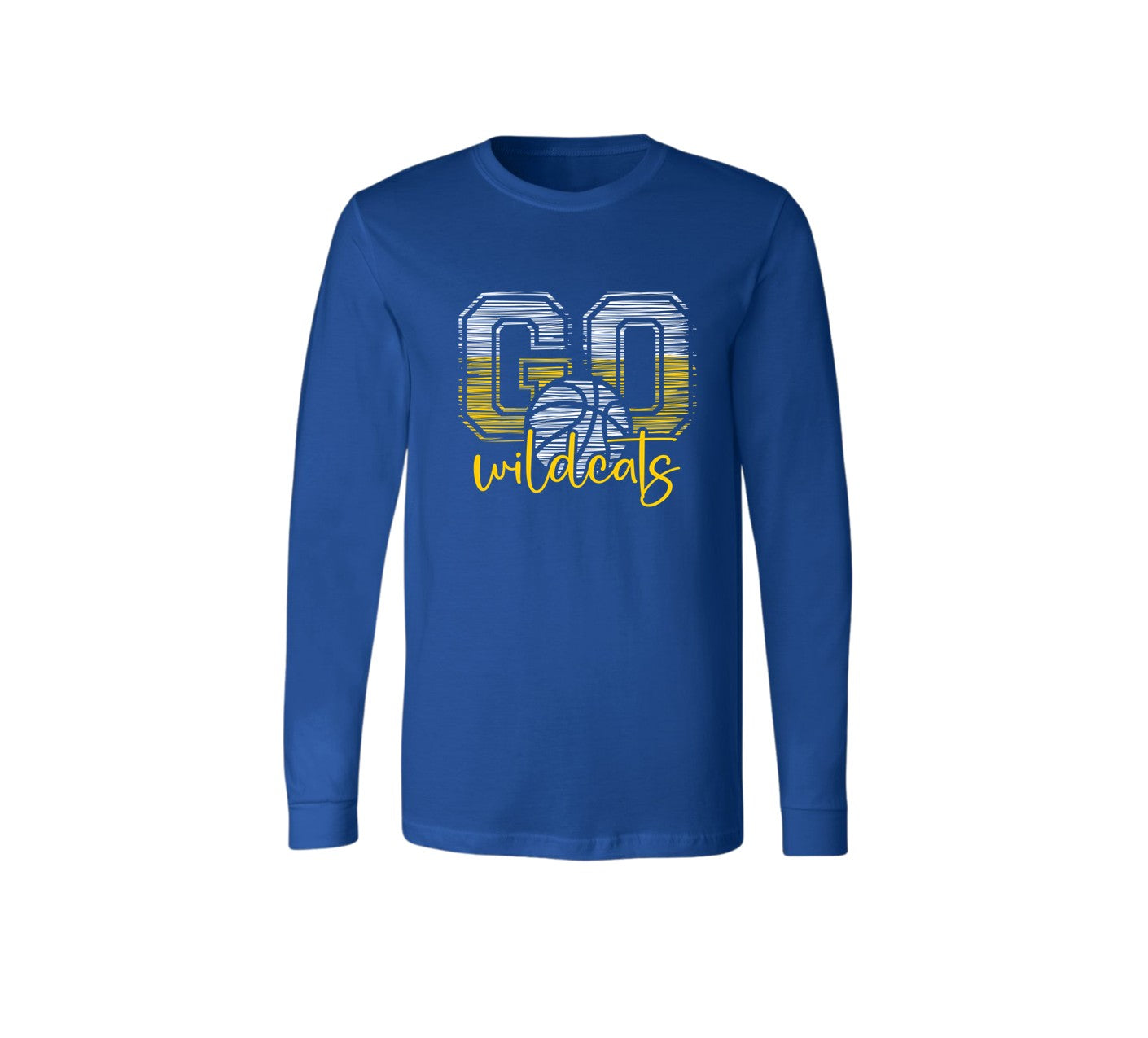 Go Wildcats  - on Blue