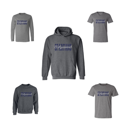 Ridgewood Spartans - Dark Heather Grey