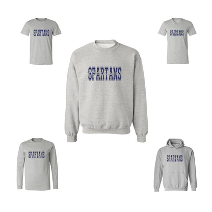 Ridgewood Spartans - Sport Grey