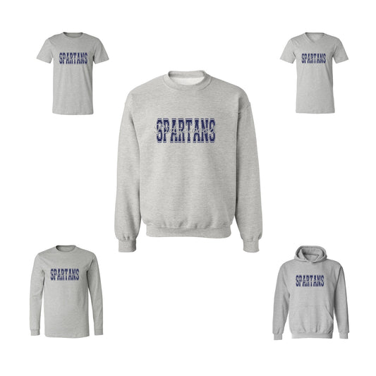 Ridgewood Spartans - Sport Grey