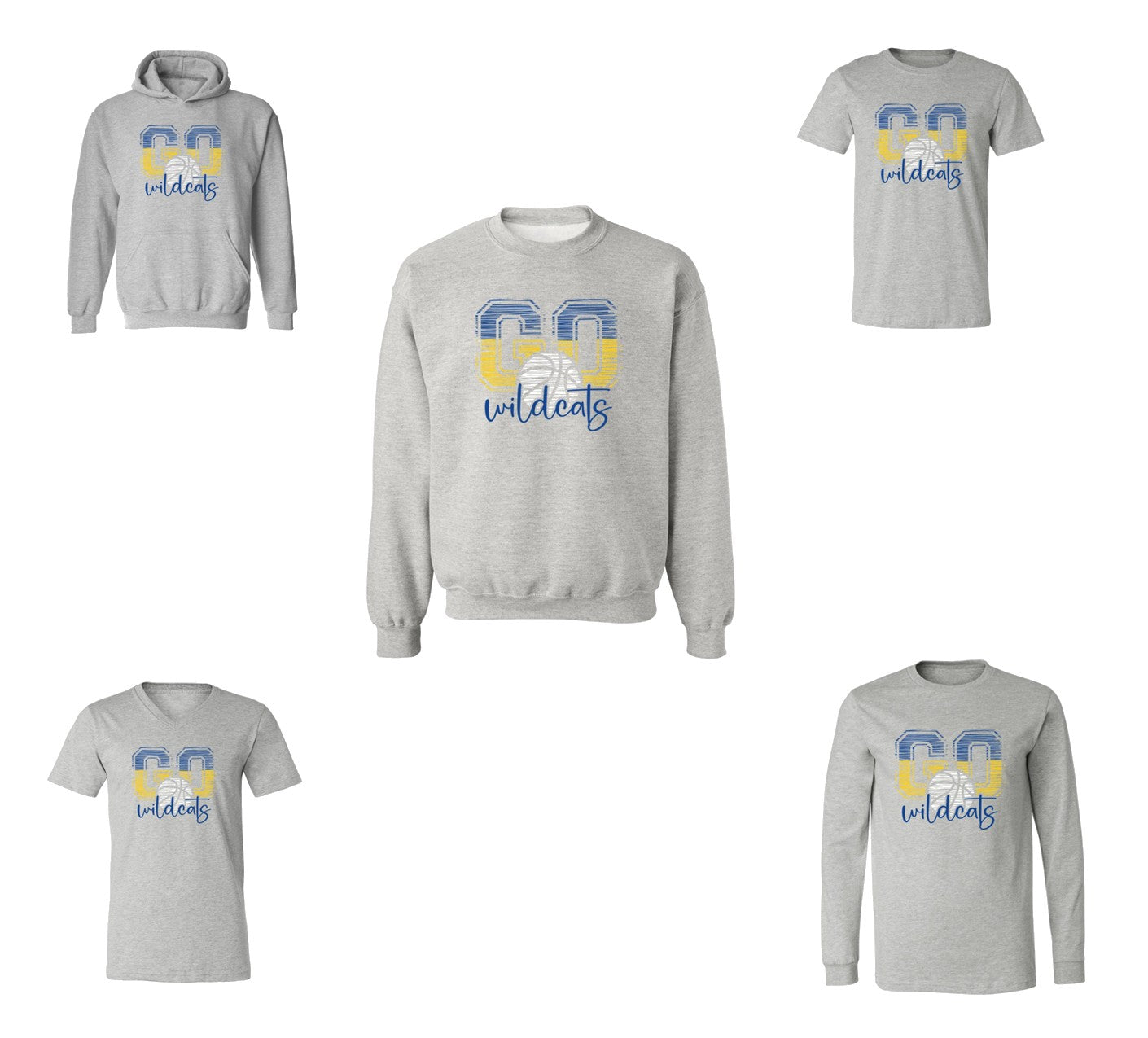 Go Wildcats  - on Sport Grey