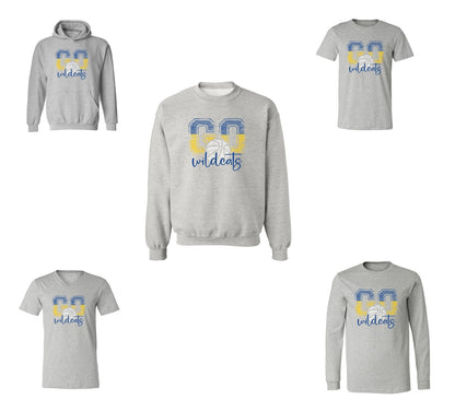 Go Wildcats  - on Sport Grey