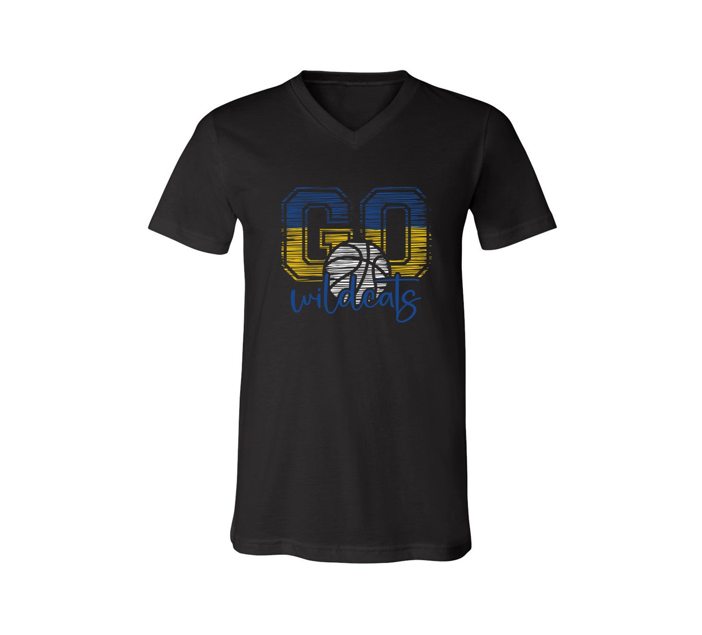 Go Wildcats  -  on Black