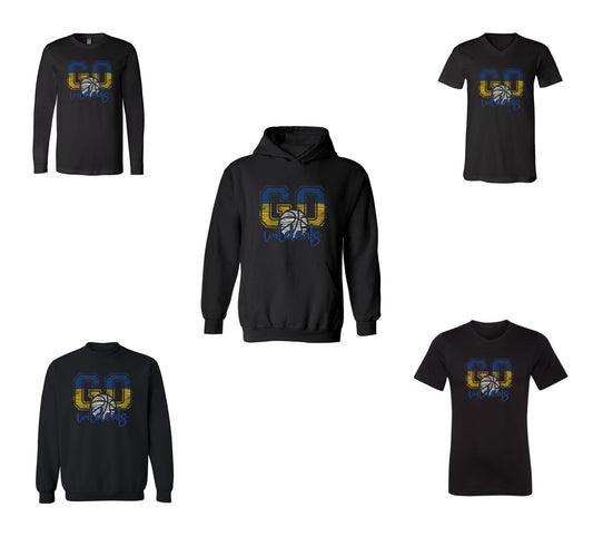 Go Wildcats  -  on Black