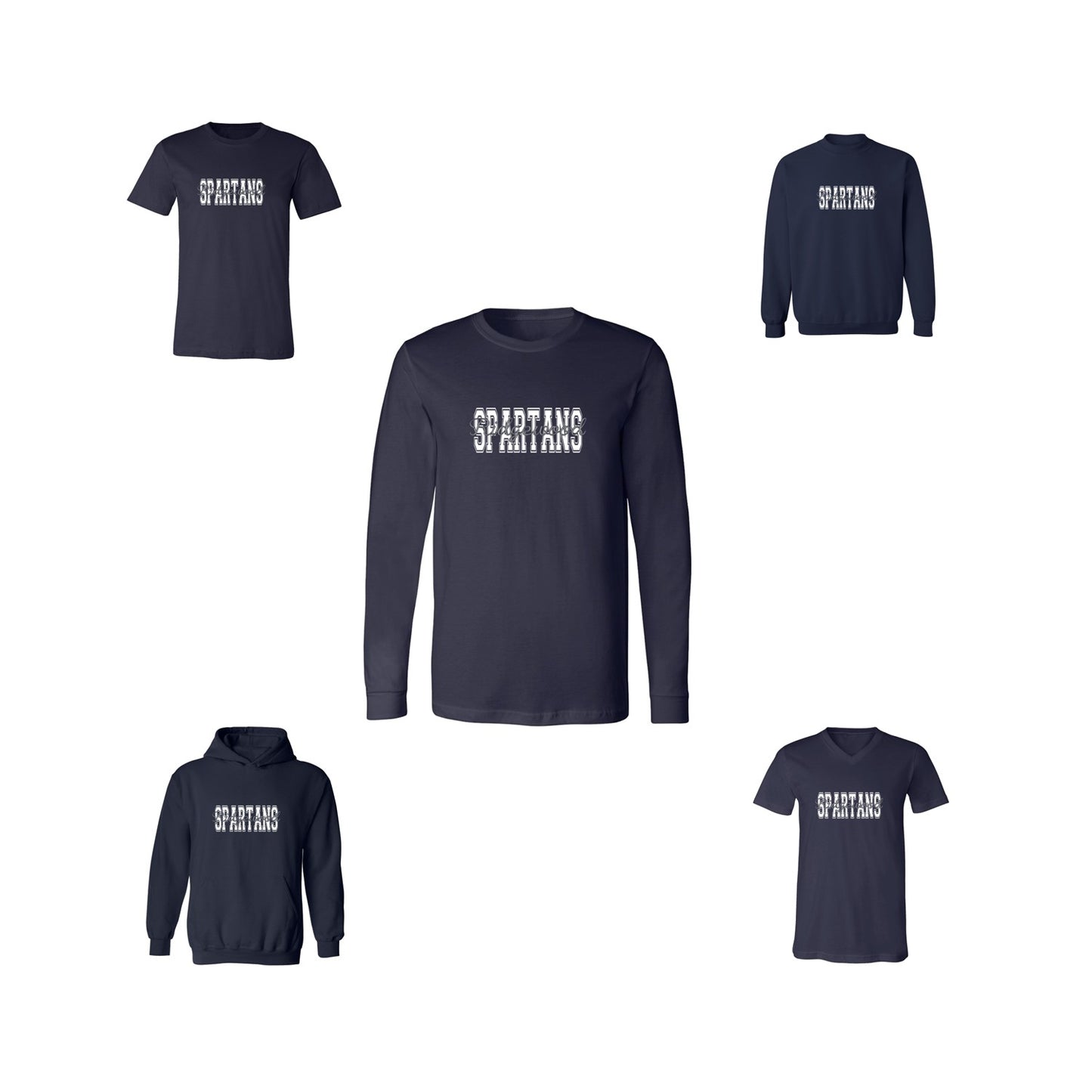 Ridgewood Spartans - Navy