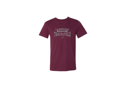 Cambridge Track and Field on Maroon - Pick Your Shirt Style