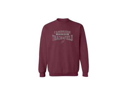 Cambridge Track and Field on Maroon - Pick Your Shirt Style