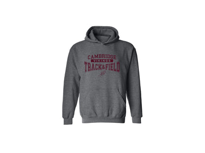 Cambridge Track and Field on Dark Heather Grey - Pick your shirt style