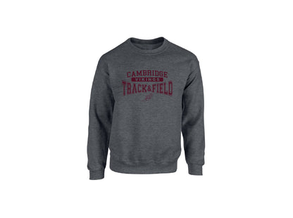 Cambridge Track and Field on Dark Heather Grey - Pick your shirt style