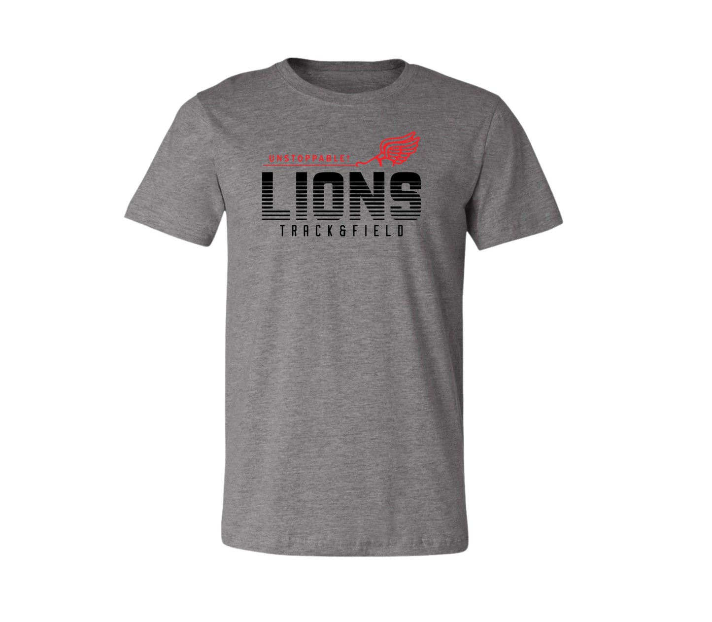 Rivermont Track and Field on Dark Heather Gray - Pick your shirt style