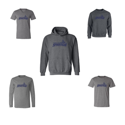 Ridgewood Spartans - Dark Heather Grey