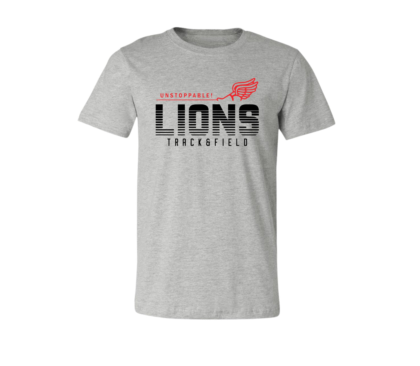 Rivermont Track and Field on Sport Heather Gray - Pick your shirt style