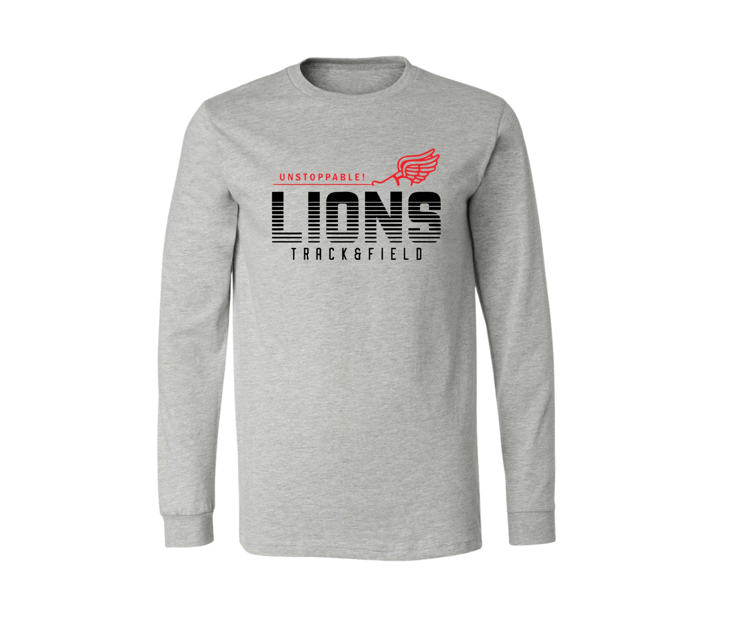 Rivermont Track and Field on Sport Heather Gray - Pick your shirt style
