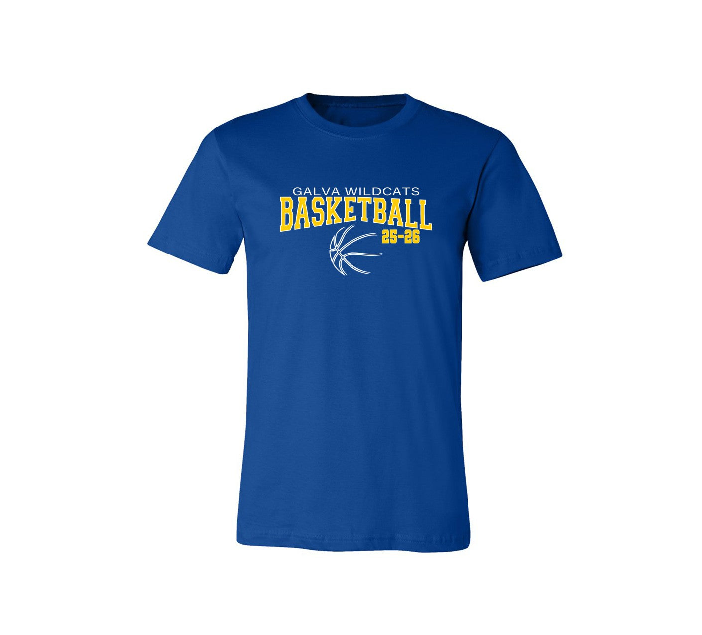 Basketball  - on Blue
