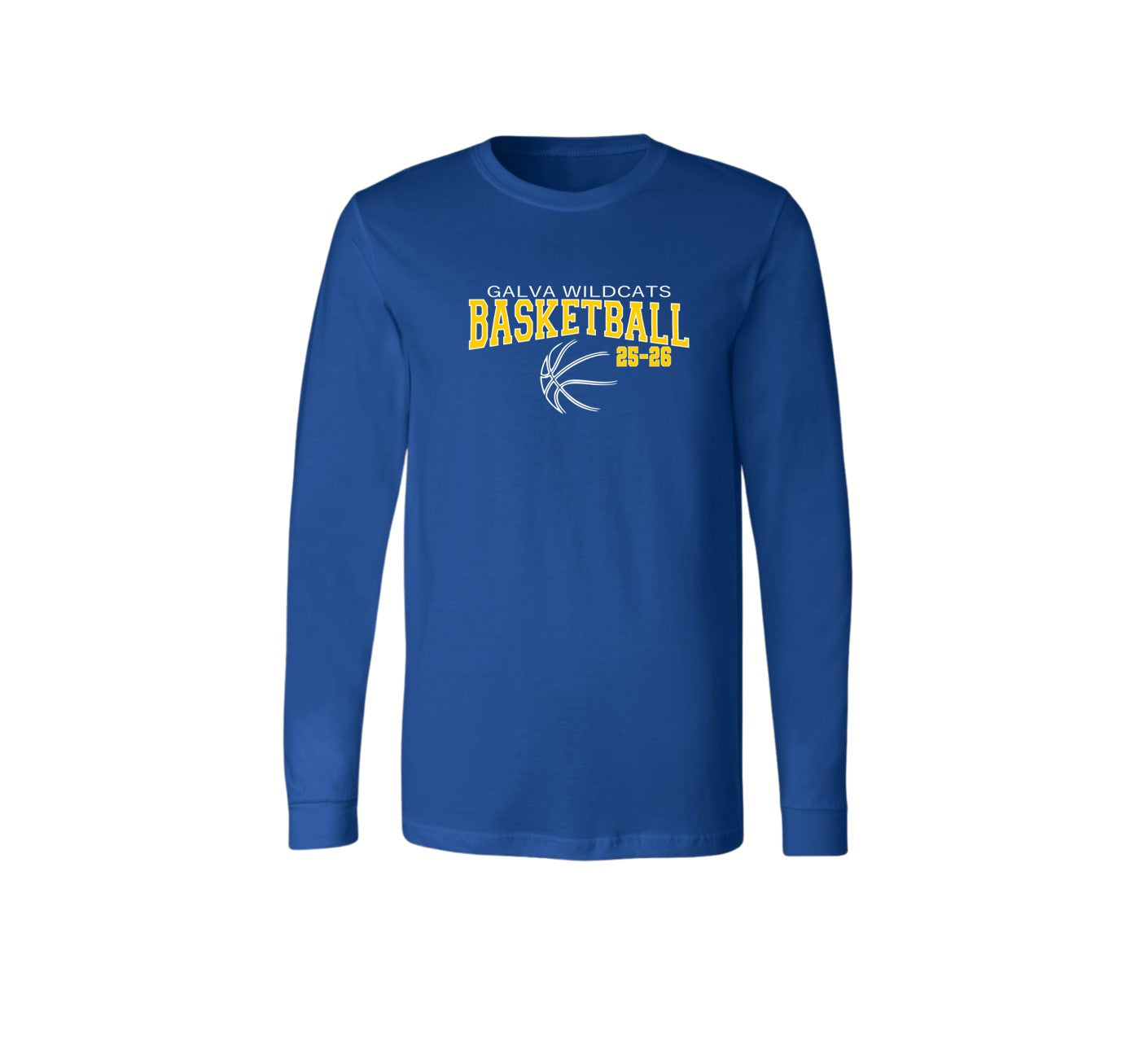 Basketball  - on Blue