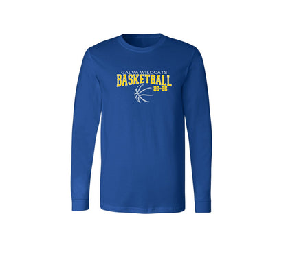 Basketball  - on Blue