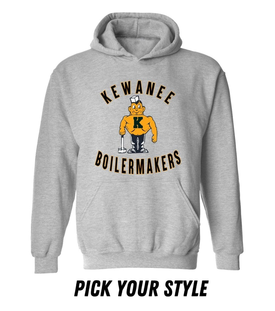 Kewanee Boilermakers - Heather Grey