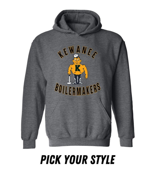 Kewanee Boilermakers - Dark Grey