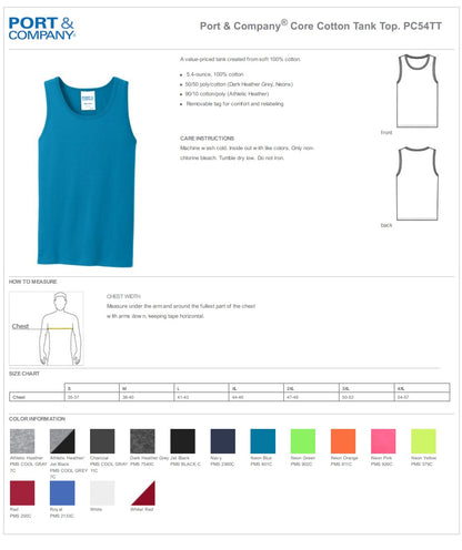 Hook and Bullet - Core Cotton Tank Top