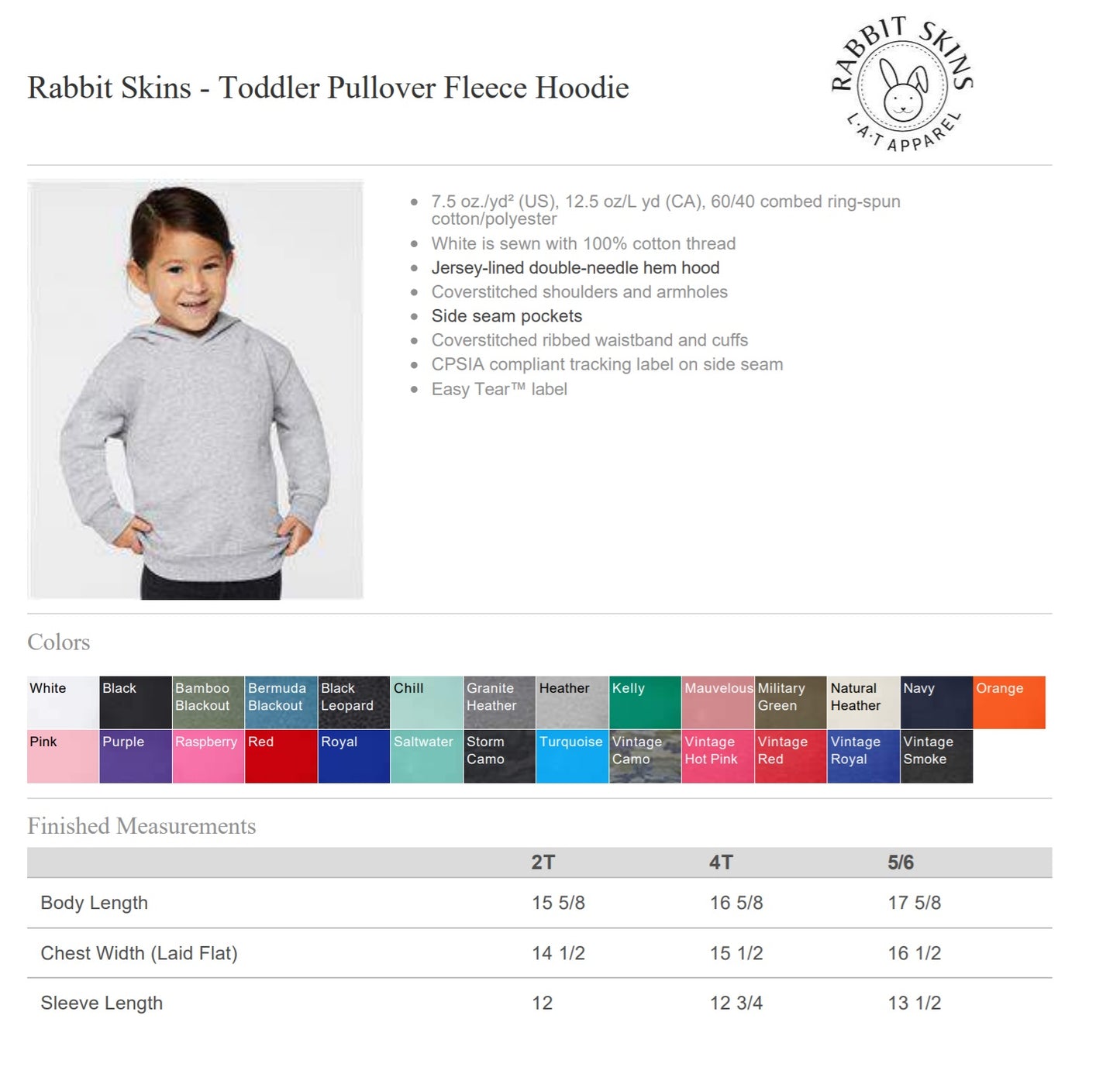 Rivermont - Crest - Toddler Sizes