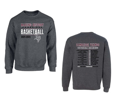 Cambridge Jr. High Boys Basketball - Dark Heather Grey