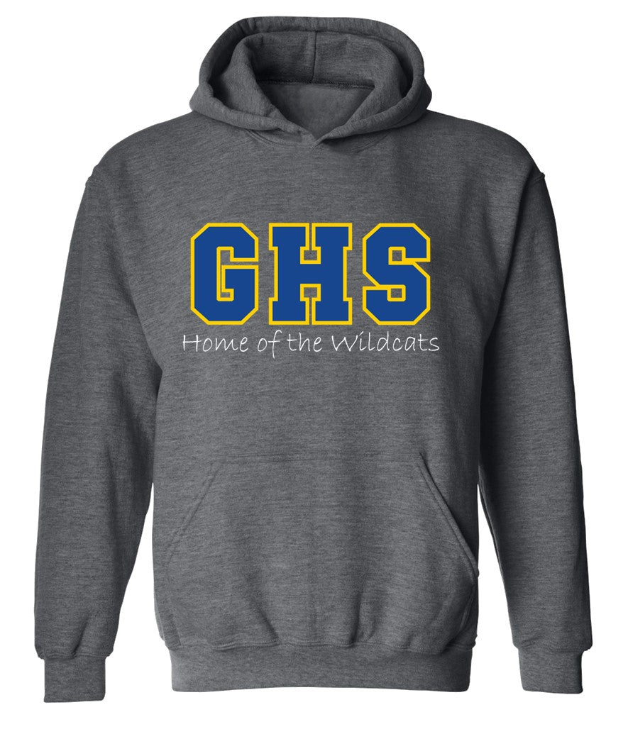 GHS - Home of the Wildcats - Dark Heather