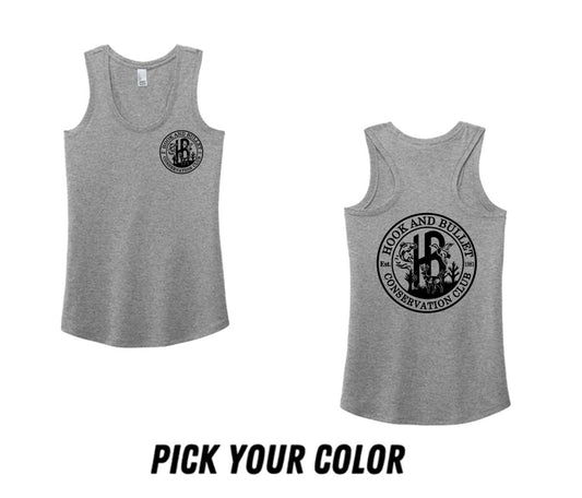 Hook and Bullet - Women’s Perfect Tri Racerback Tank