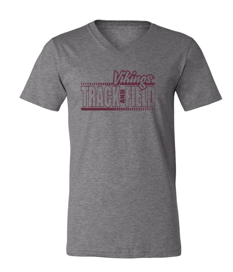 Cambridge Track and Field on Dark Heather Grey - Pick your shirt style