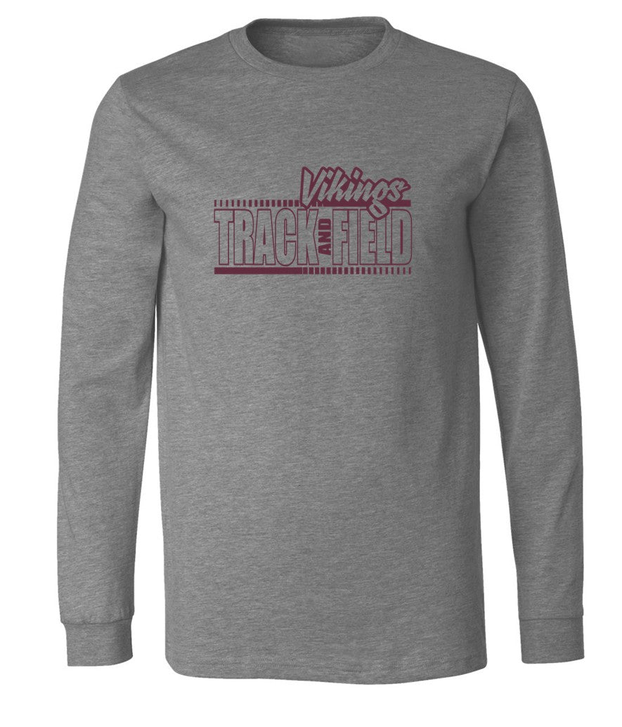 Cambridge Track and Field on Dark Heather Grey - Pick your shirt style