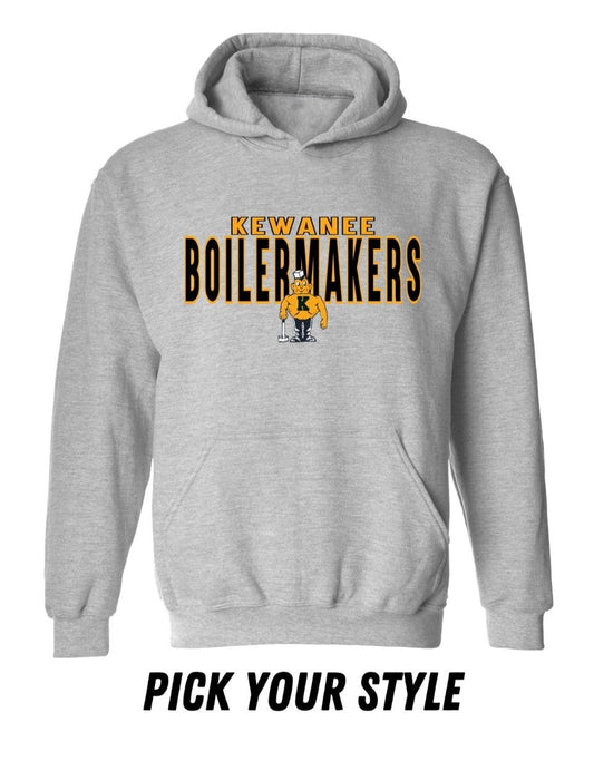 Kewanee Boilermakers - Heather Grey