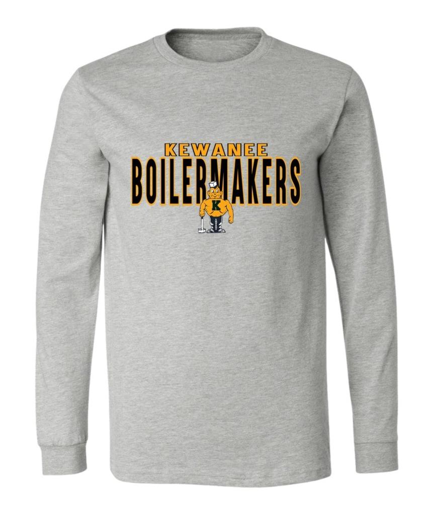 Kewanee Boilermakers - Heather Grey